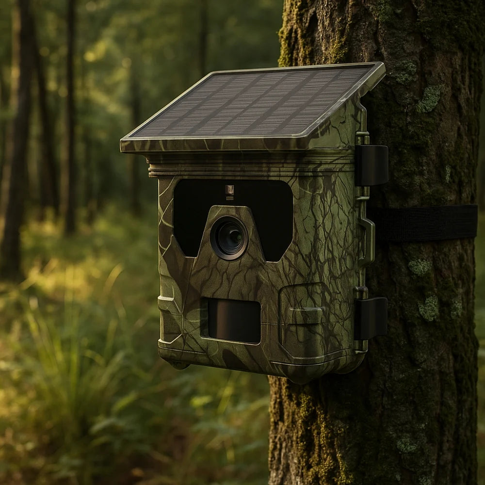 CAMÉRA DE CHASSE SOLAIRE AVEC ÉCRAN NTC SOL